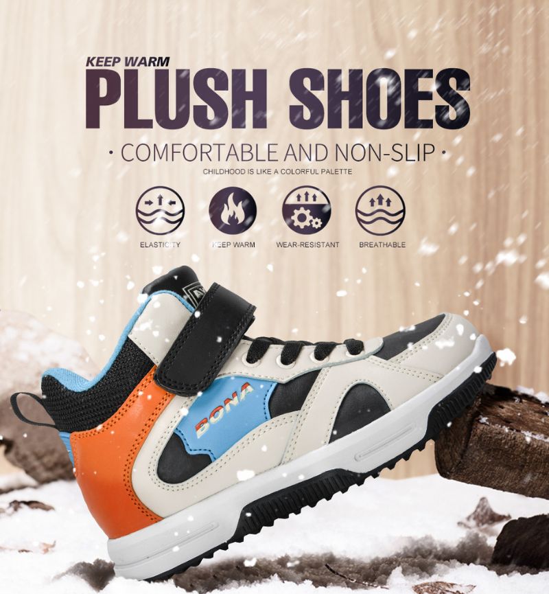 Matic Hoge Sneaker Voor Jongens - Blauw