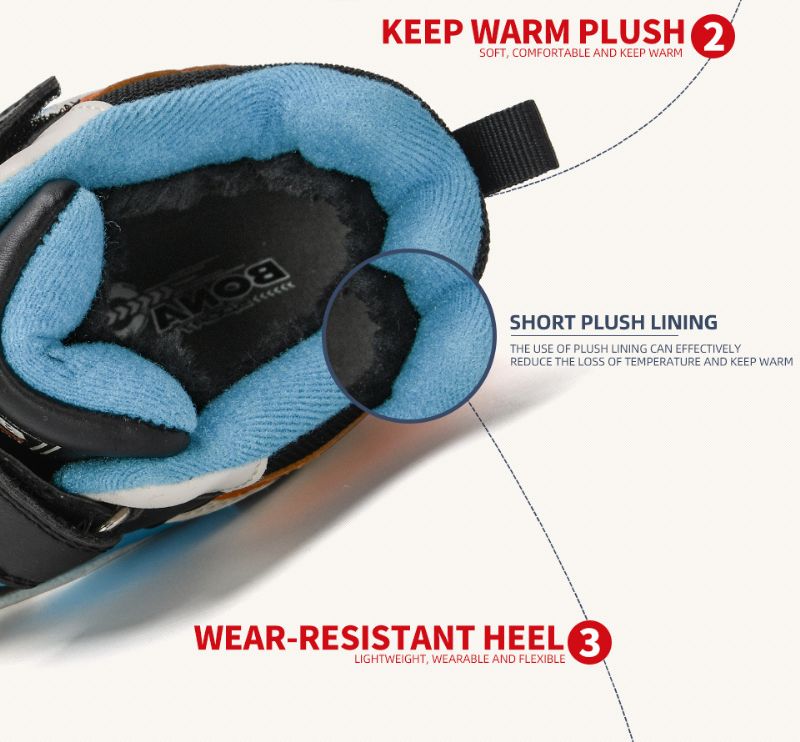 Matic Hoge Sneaker Voor Jongens - Blauw