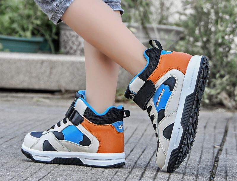Matic Hoge Sneaker Voor Jongens - Blauw