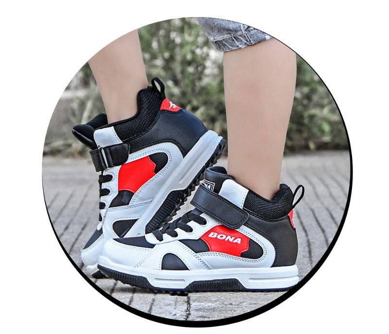 Matic Hoge Sneaker Voor Jongens - Blauw