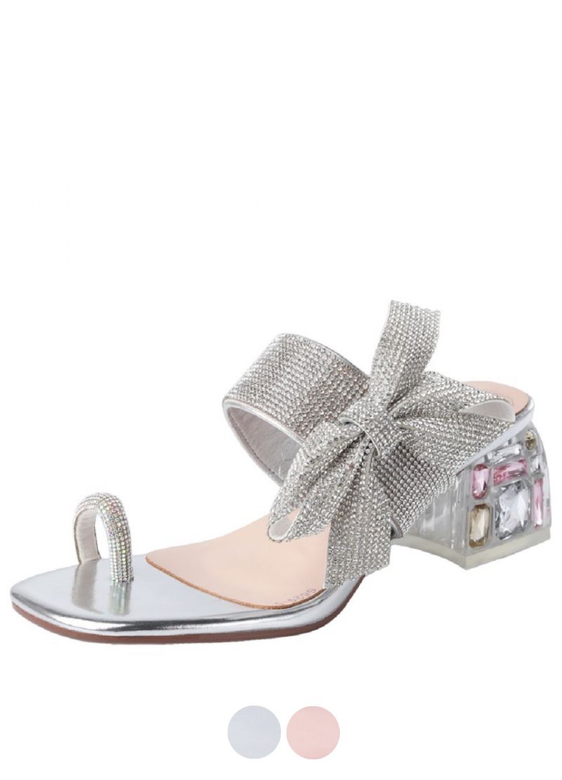 Matilda Dames Crystal Twine Sandalen