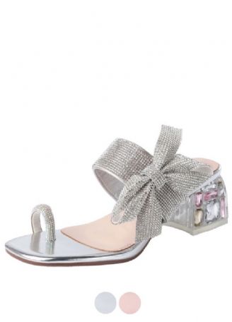 Matilda Dames Crystal Twine Sandalen