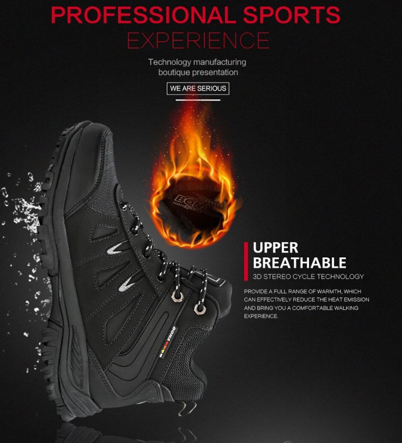 Matt Heren Winter Boots - Zwart