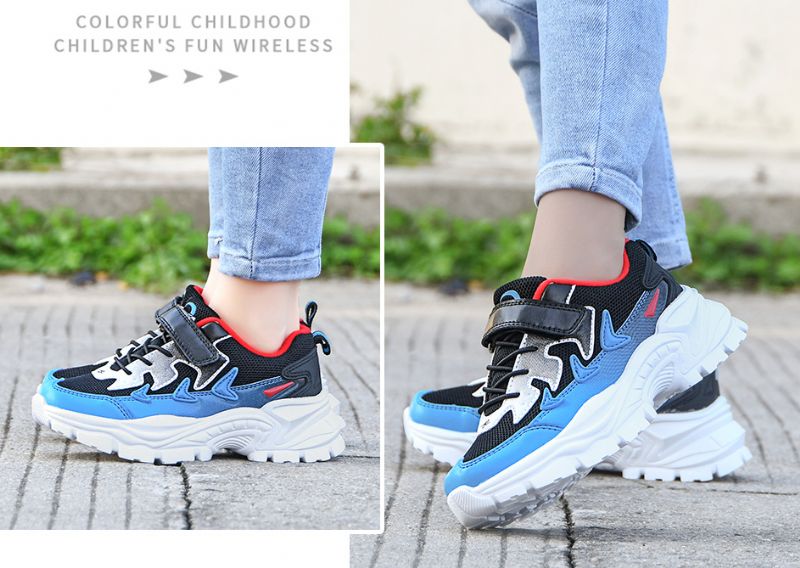 Matty Unisex Kindermode Sneaker - Blauw
