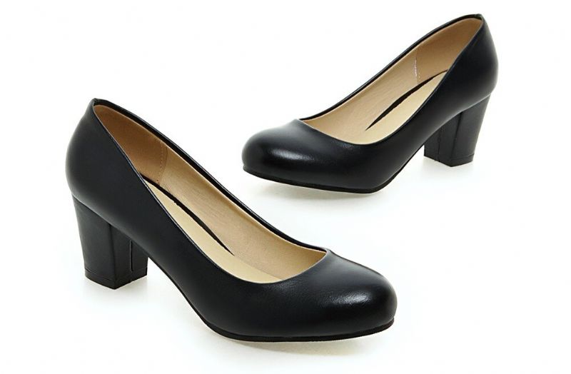 Mau Dames Pumps Schoenen - Zwart