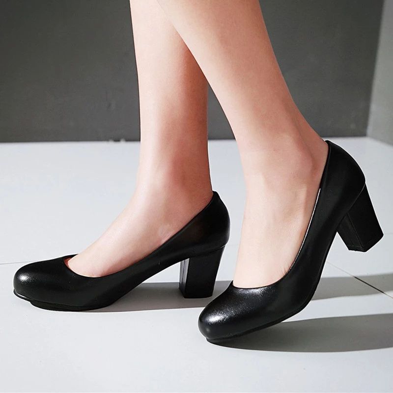 Mau Dames Pumps Schoenen - Zwart