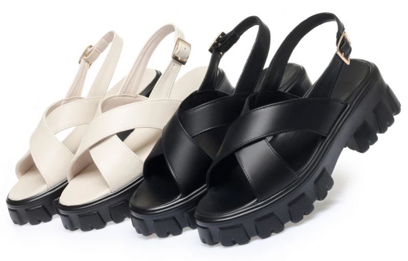 Mau Dames Sandaal - Beige