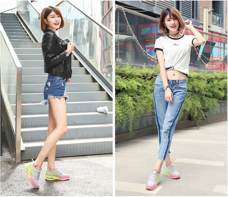 Maung Dames Hardloop Sneakers - Grijs 002