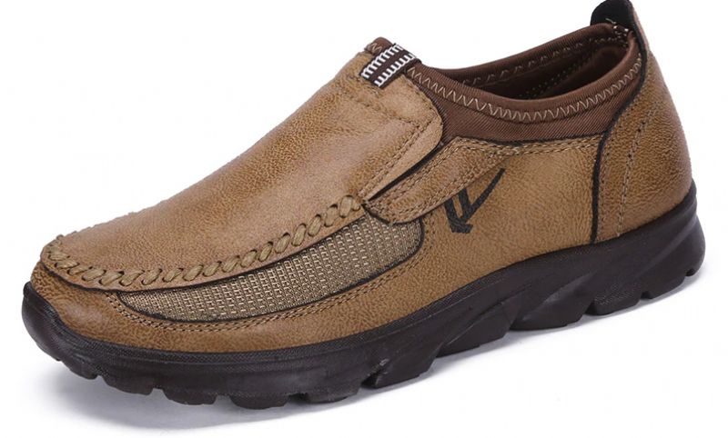 Max Heren Loafers Casual Schoenen - Kameel