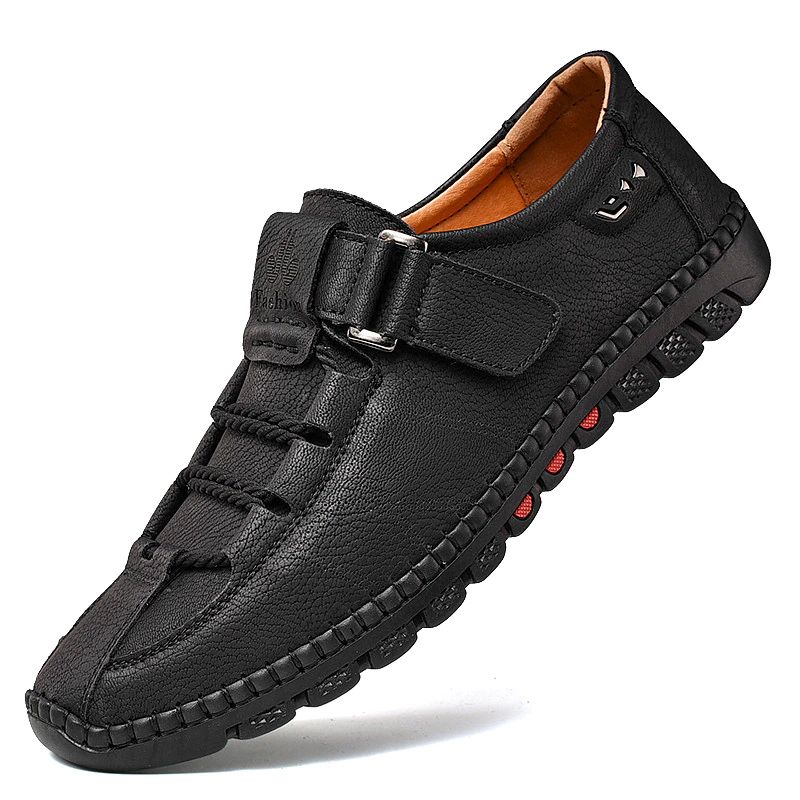 Maxim Heren Loafers Casual Schoenen - Zwart