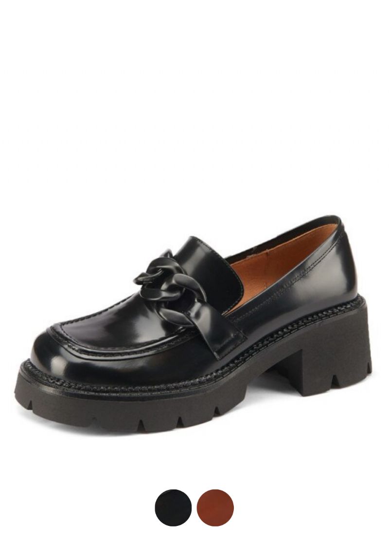 May Dames Dikke Hak Platform Schoenen