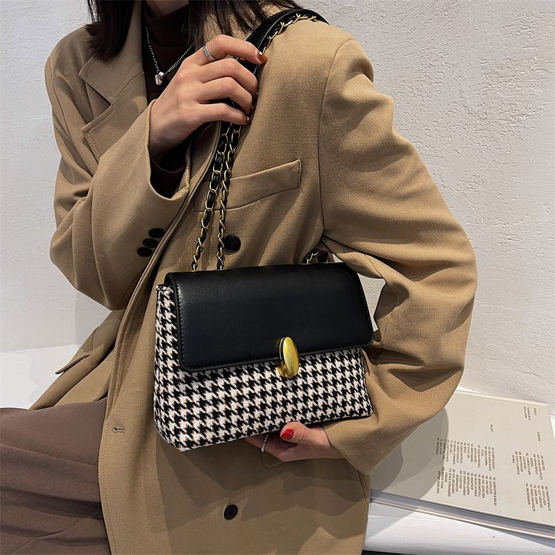 Maybe Dames Kleine Cross Schouder Handtas - Koffie