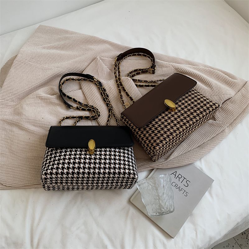 Maybe Dames Kleine Cross Schouder Handtas - Koffie