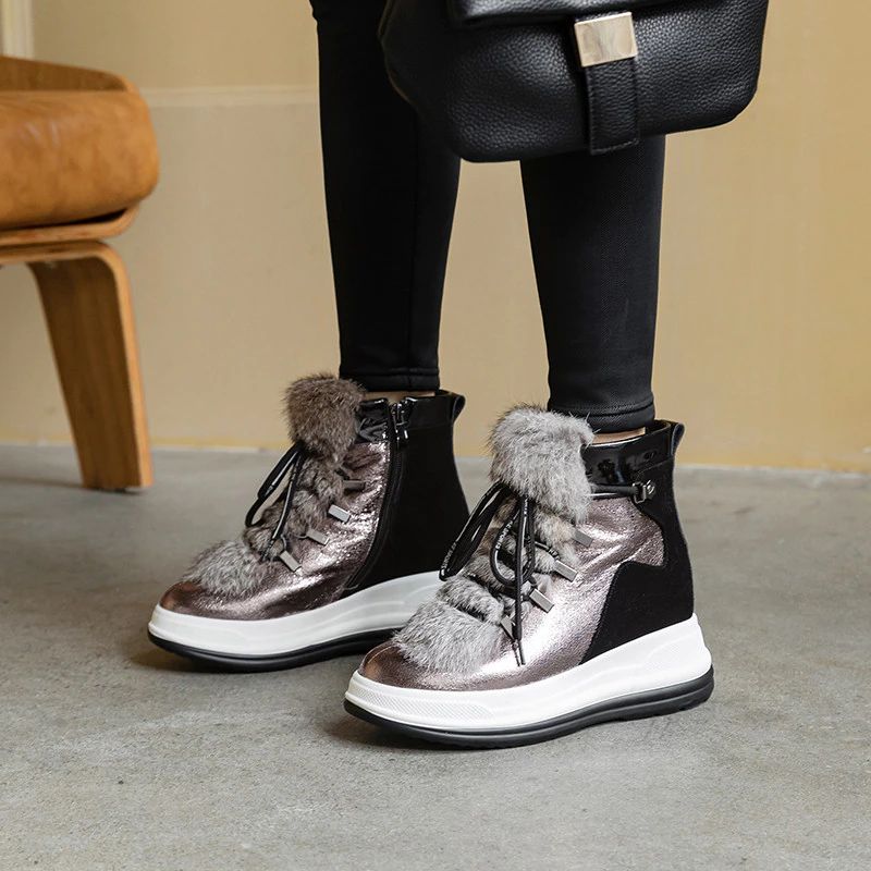 Mayde Dames Winter Laarzen - Zwart