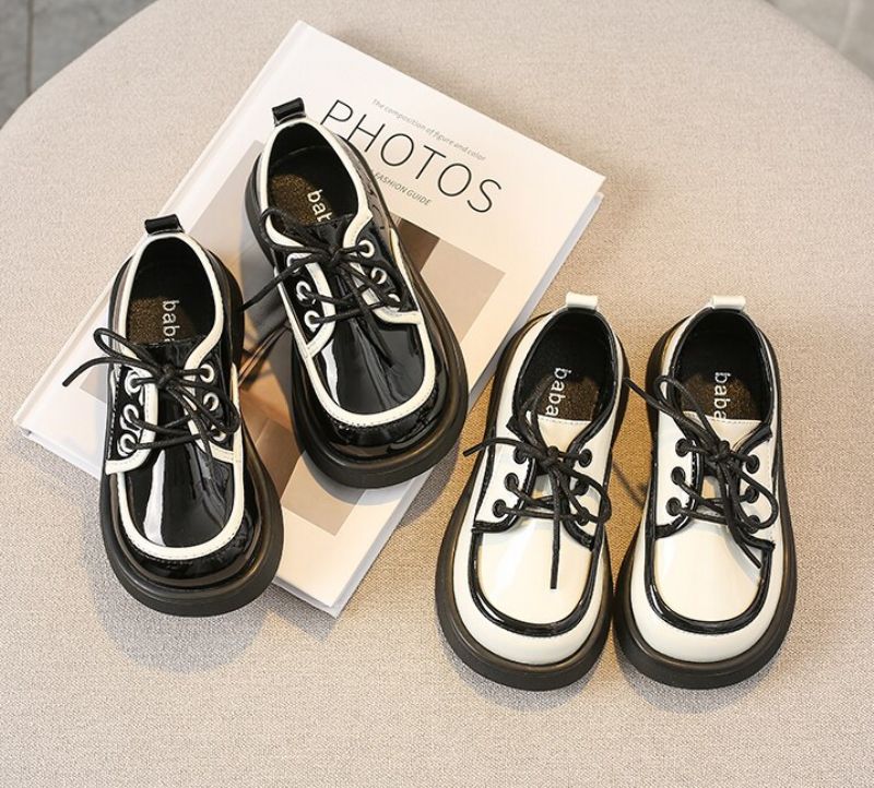 Mayita Meisjes Platte Schoenen - Zwart