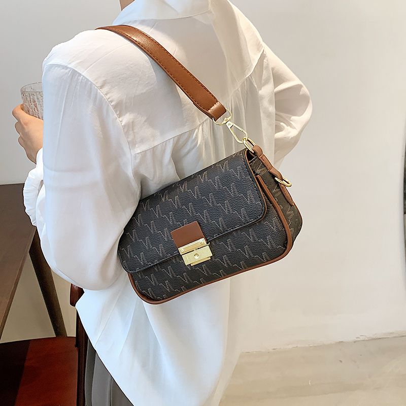 Mayo Dames Kleine Schouder Handtas - Koffie