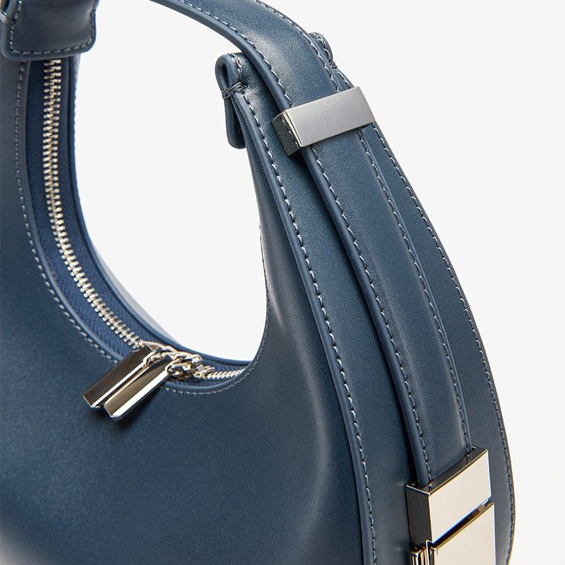 Mcgraw Dames Leren Handtas - Blauw