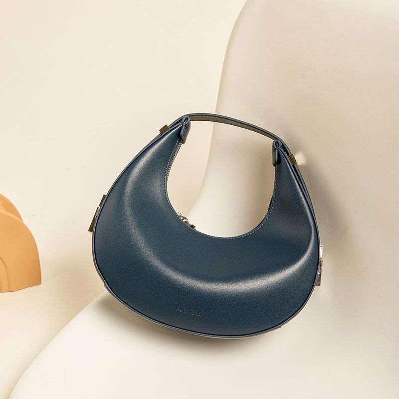 Mcgraw Dames Leren Handtas - Blauw