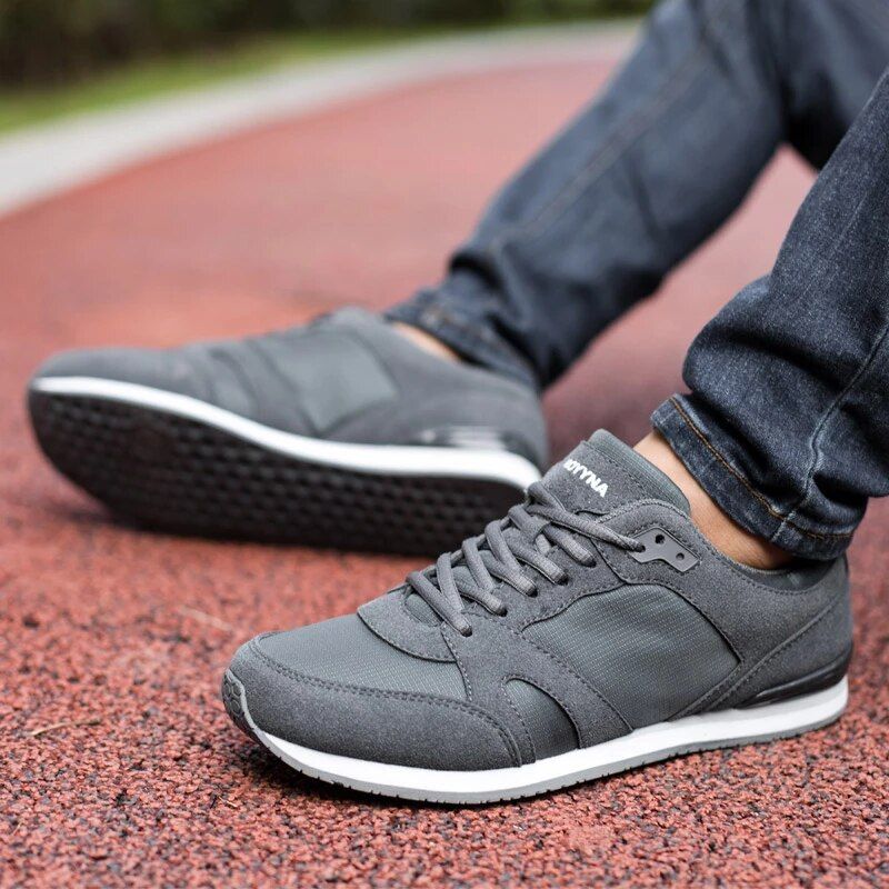 Mejbry Heren Casual Sneaker - Grijs