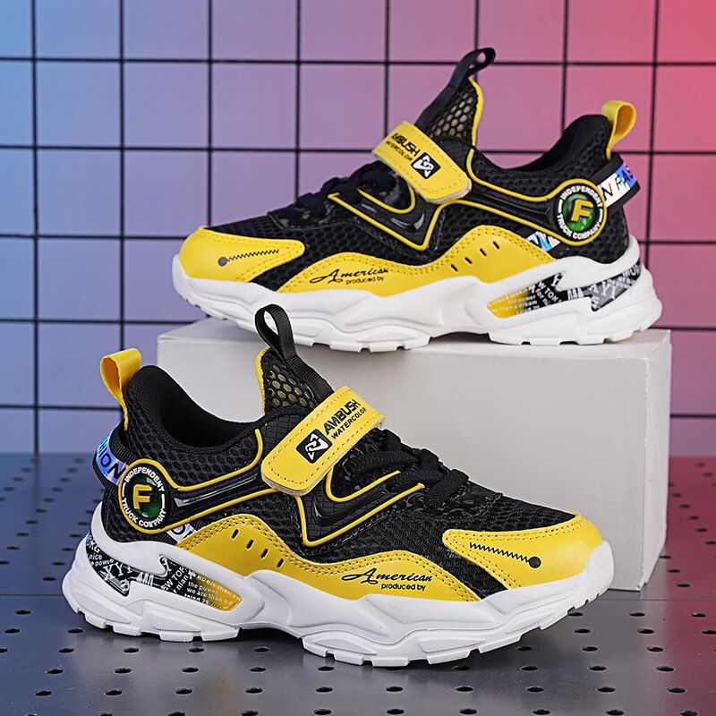 Mejias Jongens Hardloopschoenen - Geel