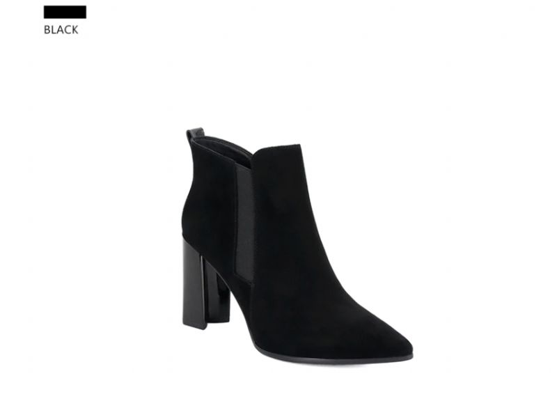 Melania Booties Enkellengte - Zwart