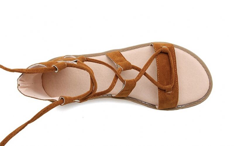 Melanita Sandalen - Geel