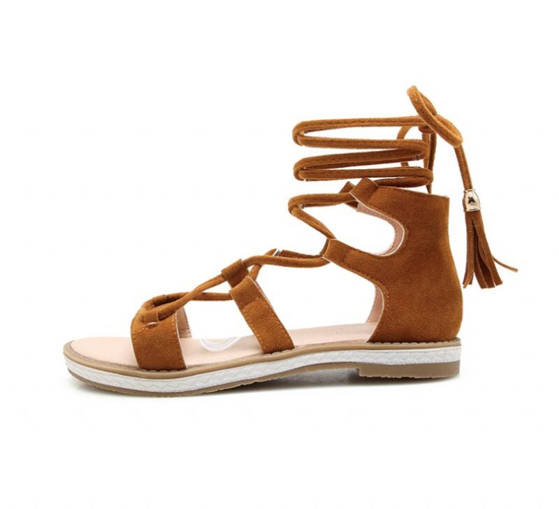 Melanita Sandalen - Geel