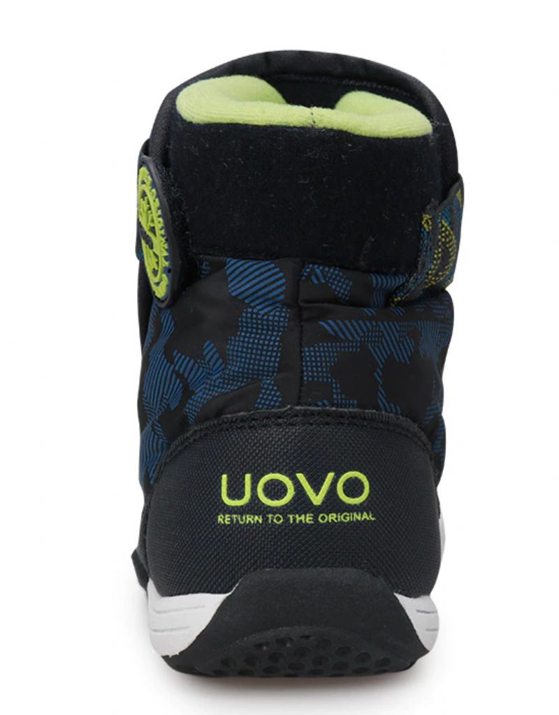 Melgar Unisex Snowboot Voor Kinderen - Marineblauw Bont