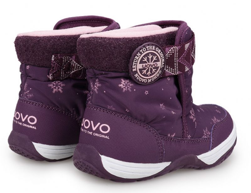 Melgar Unisex Snowboot Voor Kinderen - Marineblauw Bont
