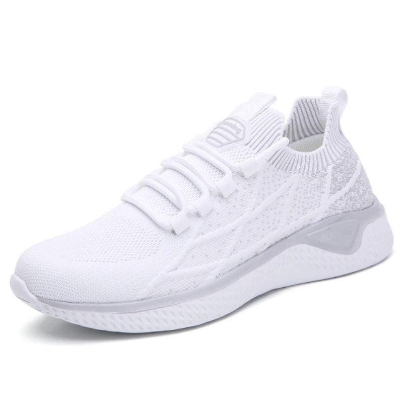 Melgen Dames Sneakers Comfortabele Veterschoenen - Roze