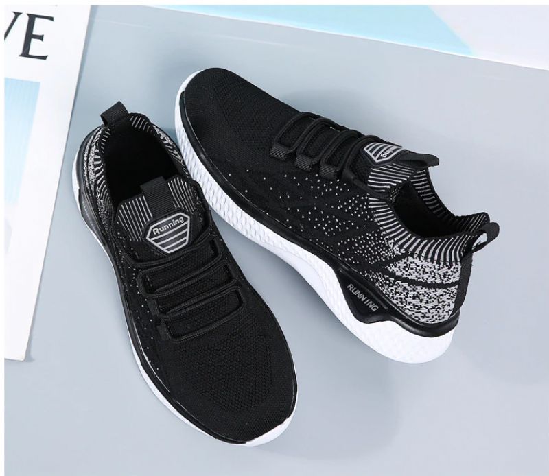 Melgen Dames Sneakers Comfortabele Veterschoenen - Roze
