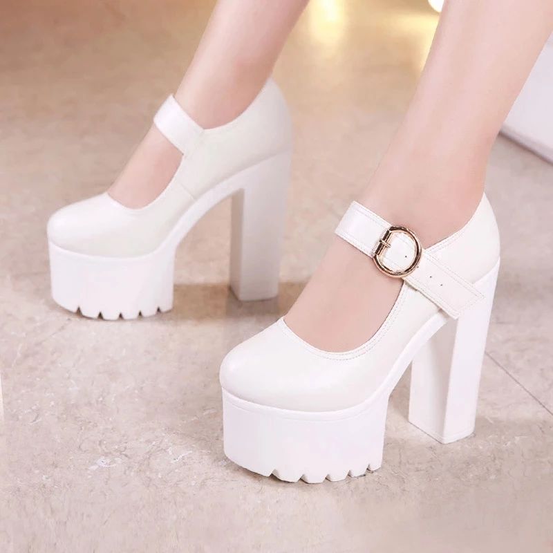 Melisa Dames Platform - Zwart 5 inch