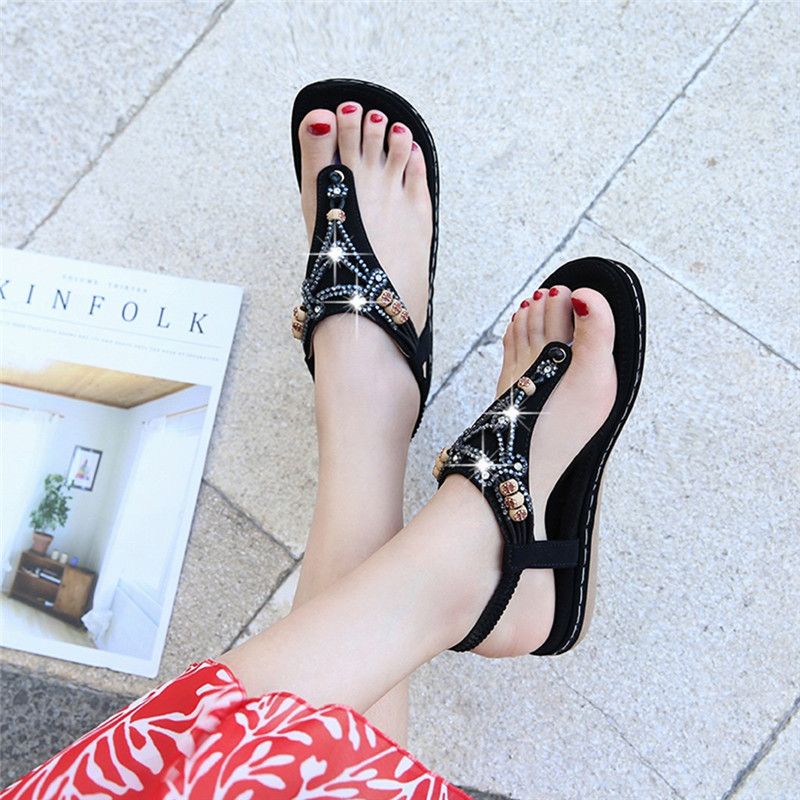 Melissa Dames Platte Sandaal - Blauw