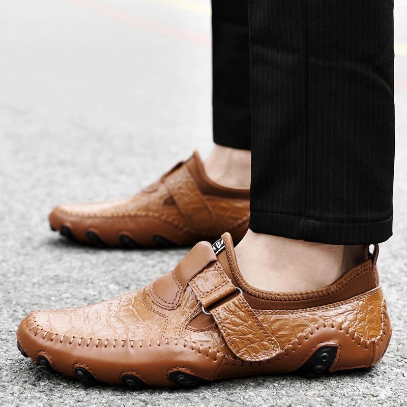 Memet Heren Loafer Casual Schoenen - Bruin