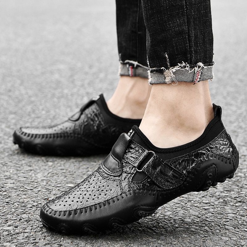 Memet Heren Loafer Casual Schoenen - Bruin