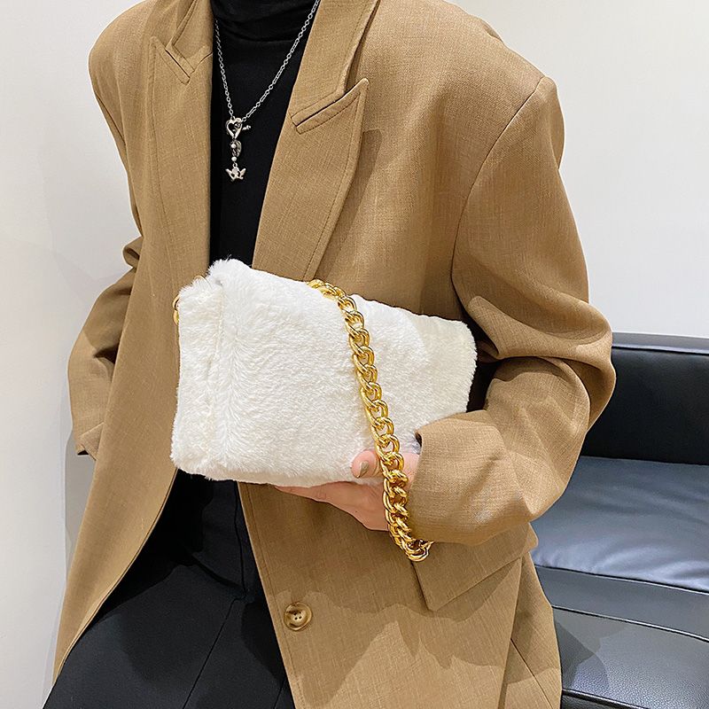 Mendez Dames Kleine Crossbody Handtas Met Flap - Zwart