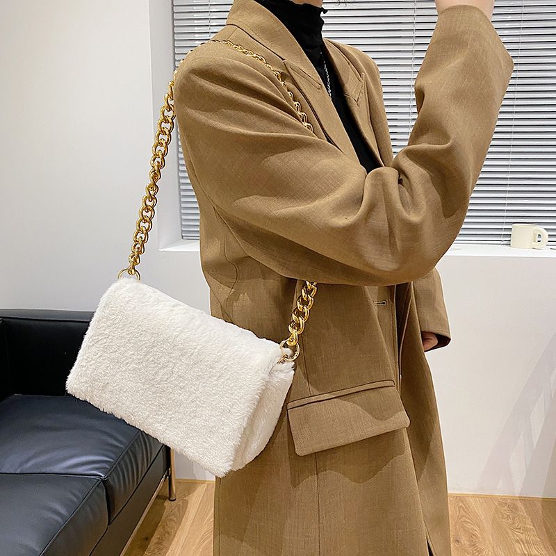 Mendez Dames Kleine Crossbody Handtas Met Flap - Zwart