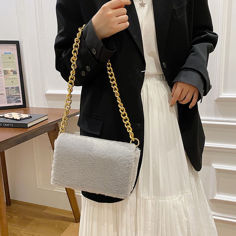 Mendez Dames Kleine Crossbody Handtas Met Flap - Zwart