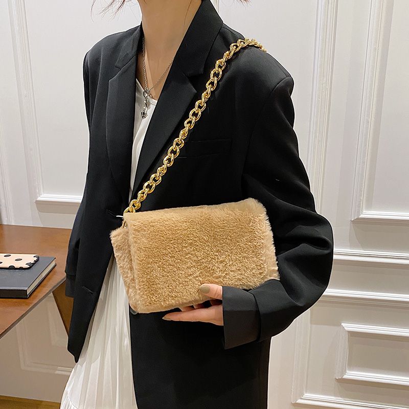Mendez Dames Kleine Crossbody Handtas Met Flap - Zwart
