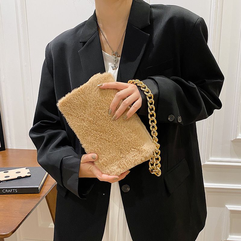 Mendez Dames Kleine Crossbody Handtas Met Flap - Zwart