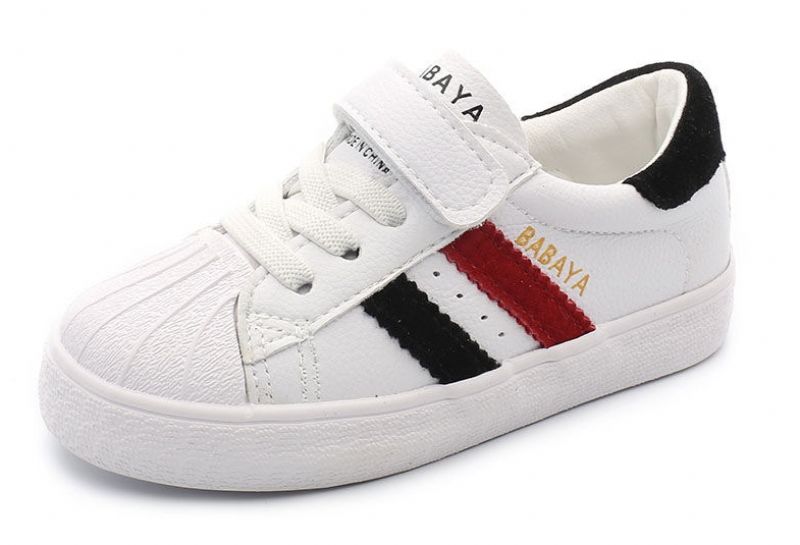 Menes Unisex Kinder Casual Sneaker - Wit