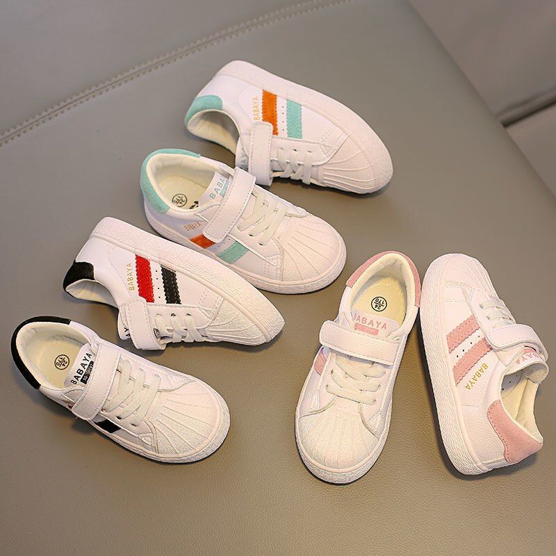 Menes Unisex Kinder Casual Sneaker - Wit