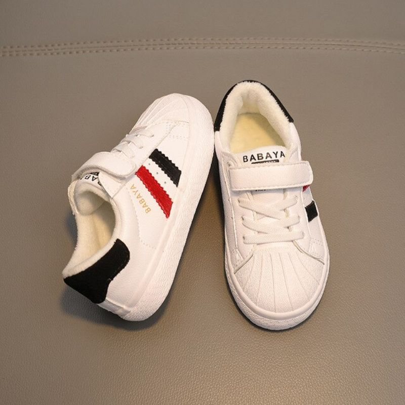 Menes Unisex Kinder Casual Sneaker - Wit