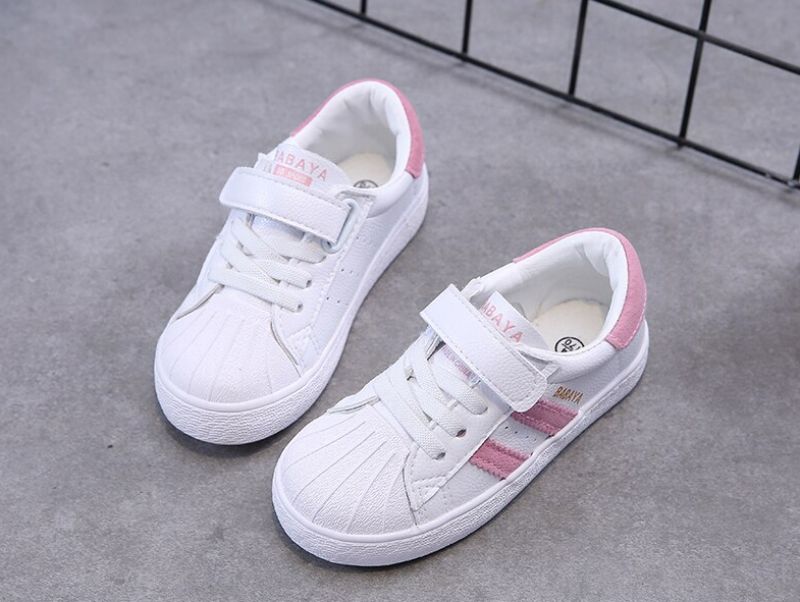 Menes Unisex Kinder Casual Sneaker - Wit