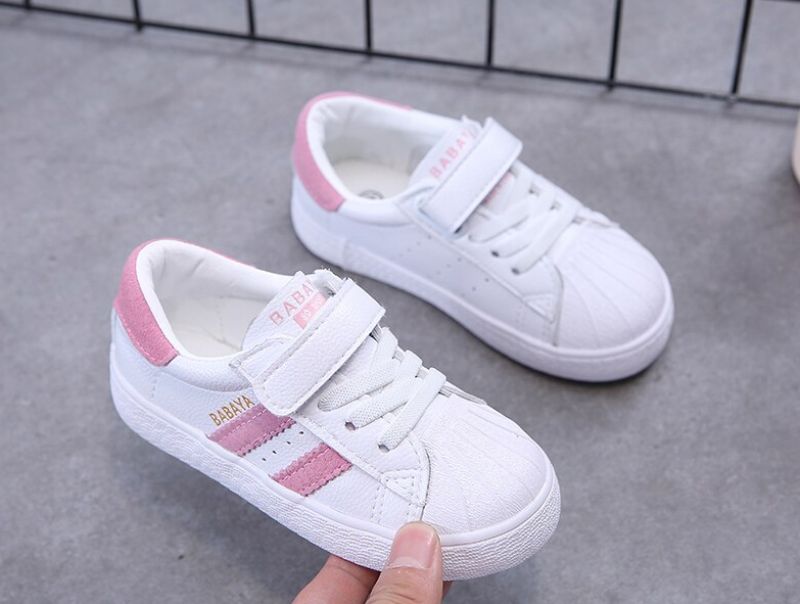 Menes Unisex Kinder Casual Sneaker - Wit