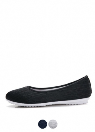 Merary Platte Zwarte Schoenen Voor Dames