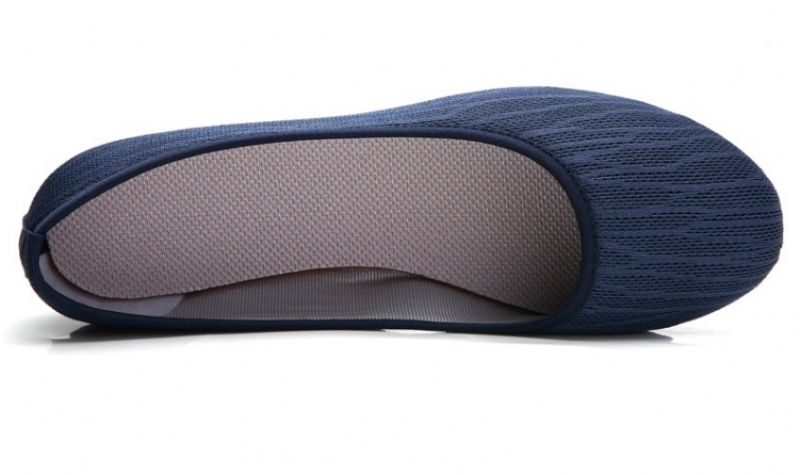 Merary Platte Zwarte Schoenen Voor Dames - Zwart