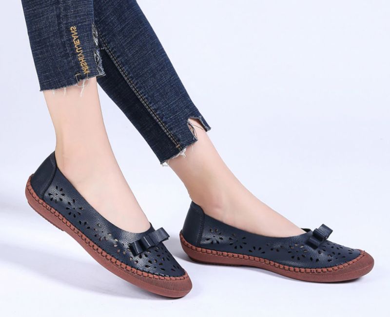Merida Loafer - Rode vlinderknoop