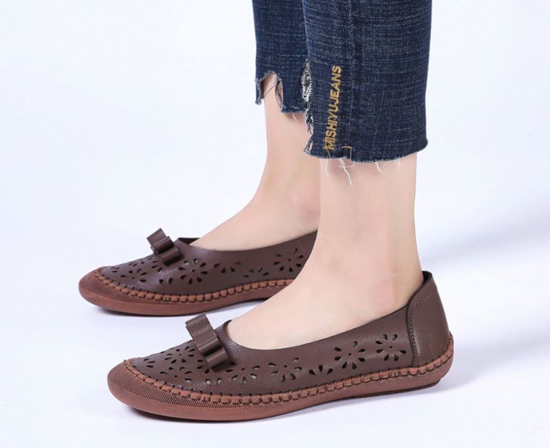 Merida Loafer - Rode vlinderknoop