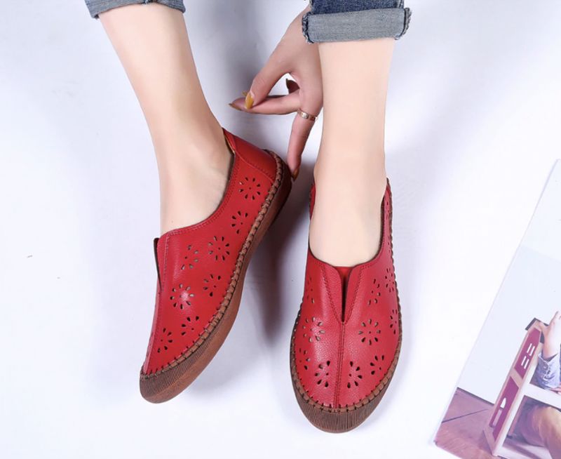 Merida Loafer - Rode vlinderknoop